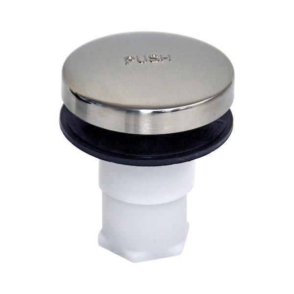 Keeney Mfg Danco 5/16 in. Brushed Nickel Plastic Tub Stopper 9D00010755 - main